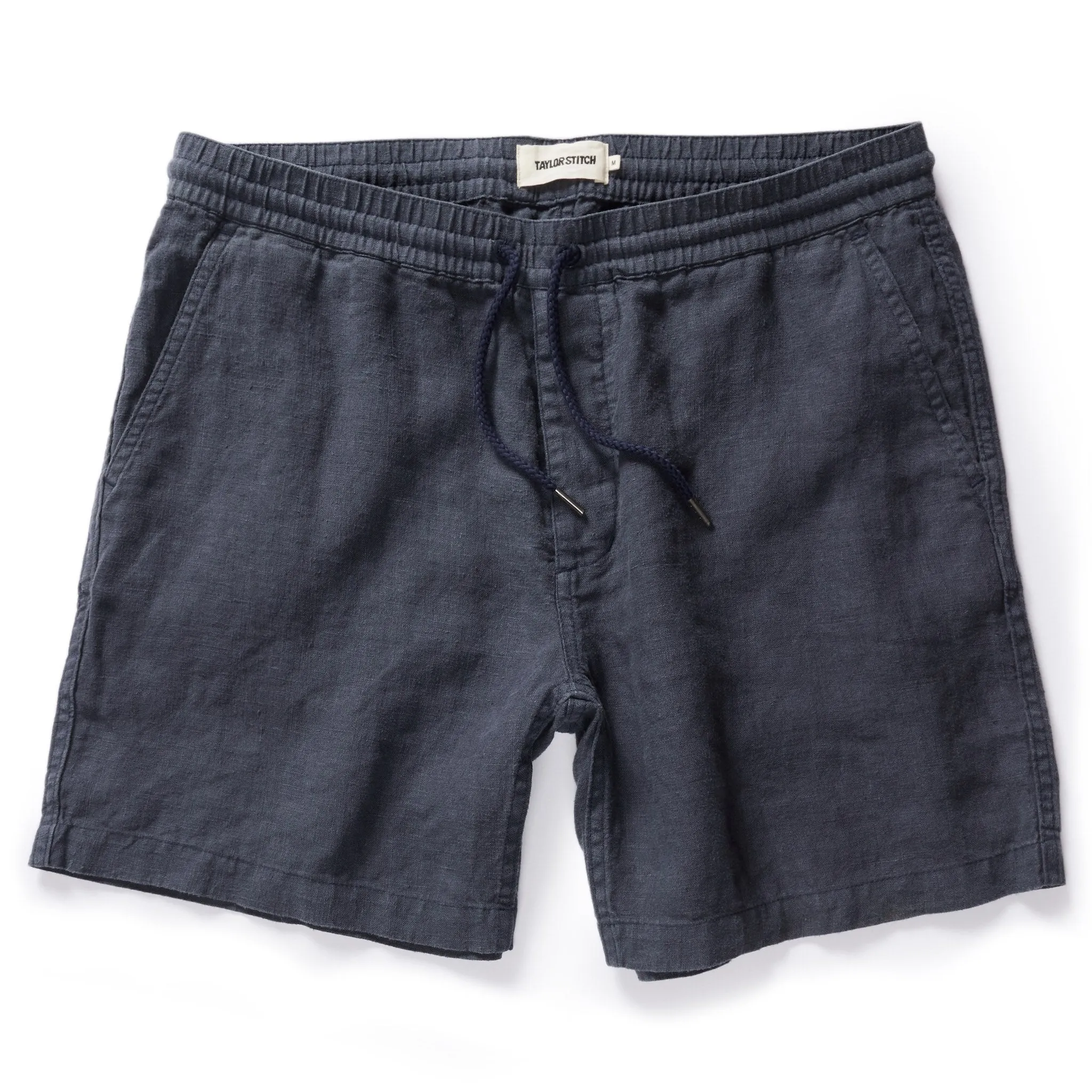 The Apres Short in Marine Hemp sold by Taylor Stitch