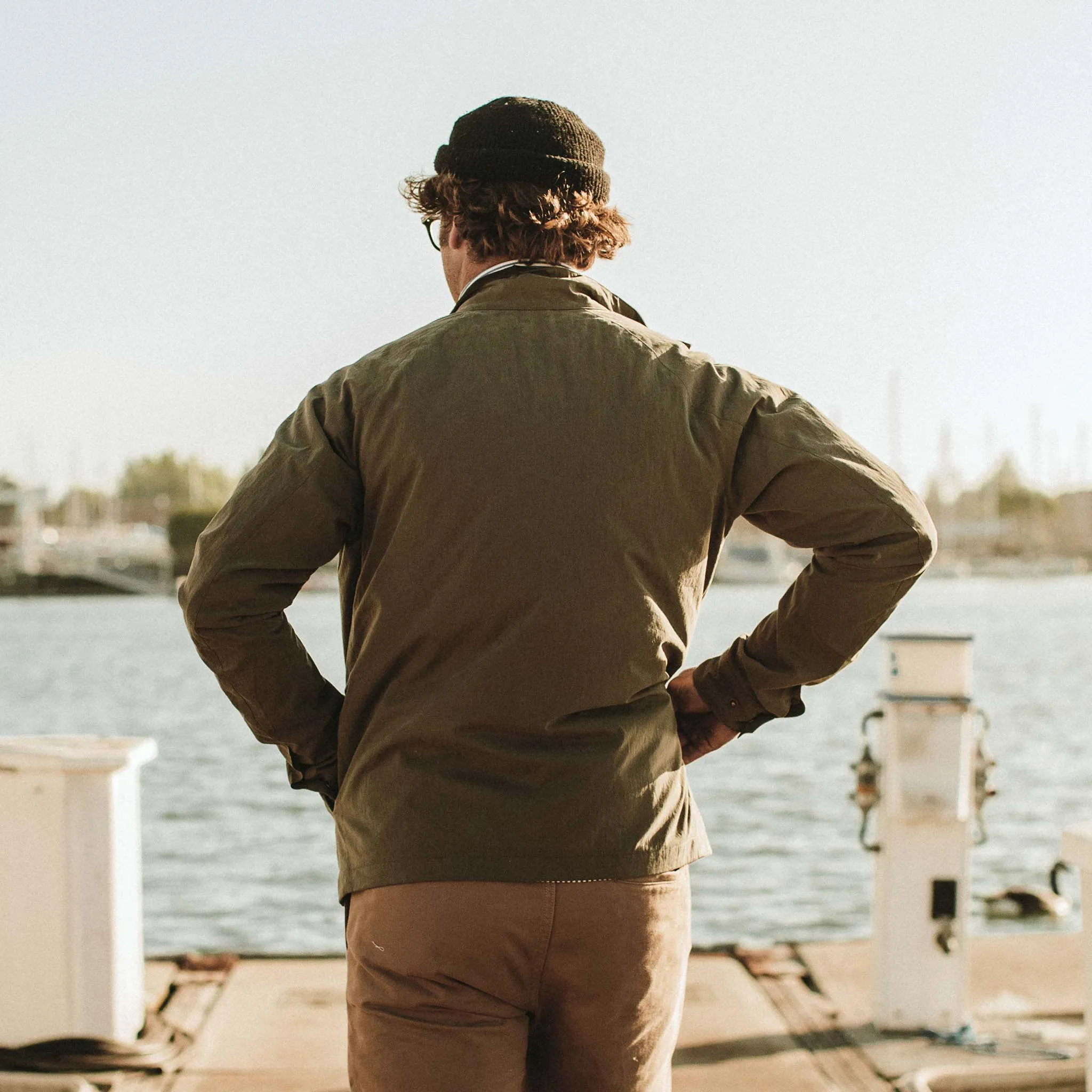 The Montara Jacket in Hunter sold by Taylor Stitch product image thumbnail 5