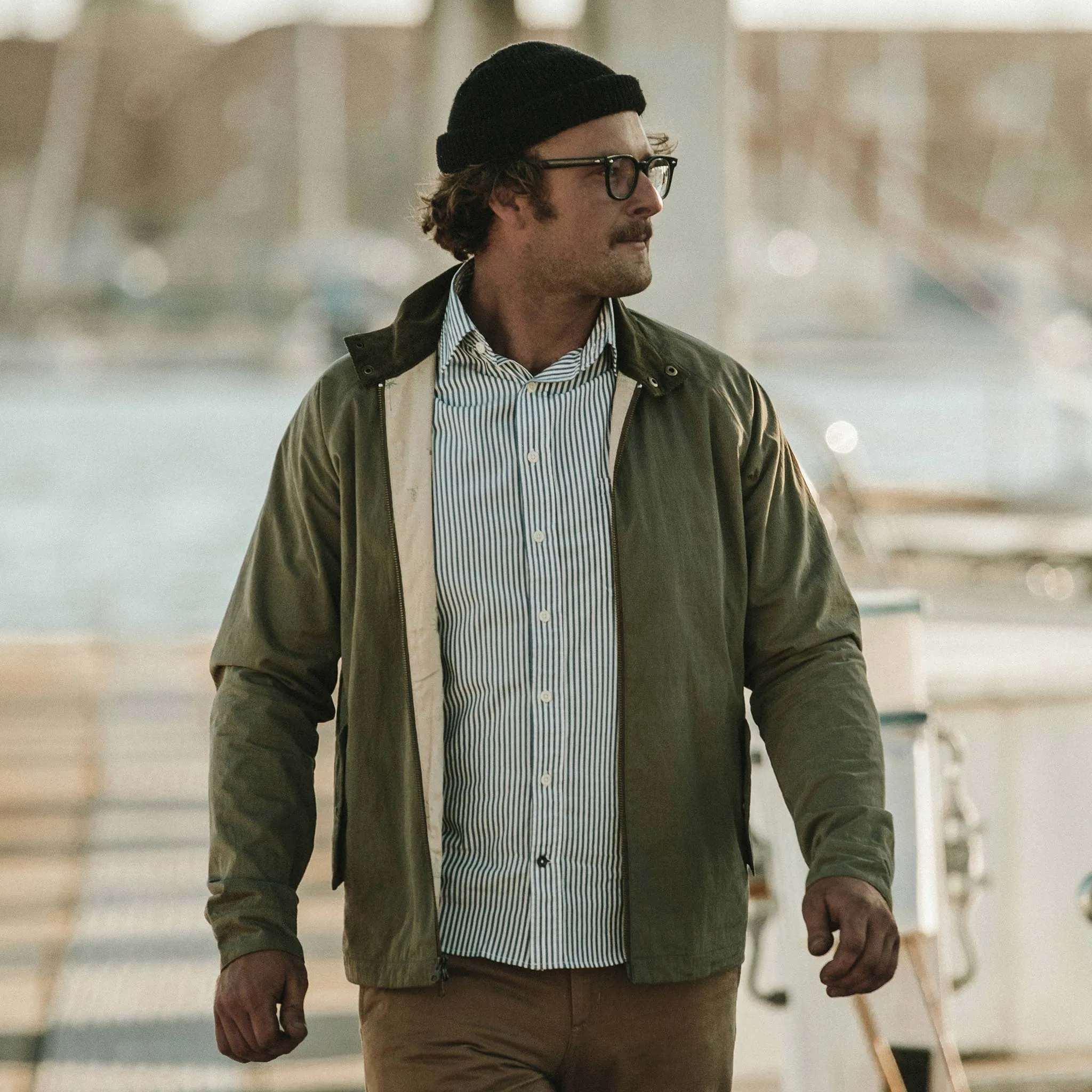 The Montara Jacket in Hunter sold by Taylor Stitch product image thumbnail 2