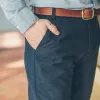 The Telegraph Trouser in Navy sold by Taylor Stitch