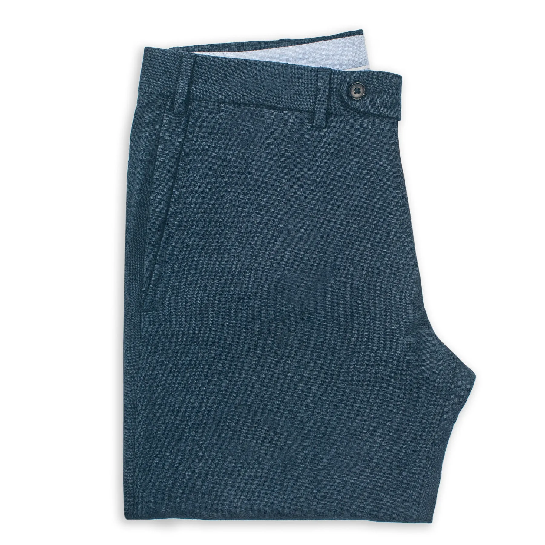 The Telegraph Trouser in Navy sold by Taylor Stitch