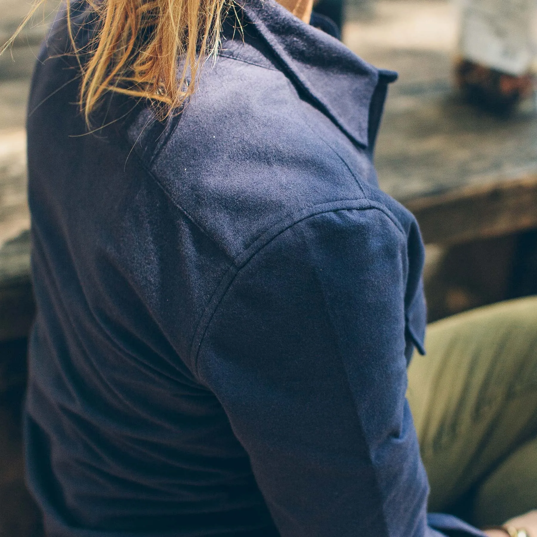 The Sierra Shirt in Navy sold by Taylor Stitch product image thumbnail 3