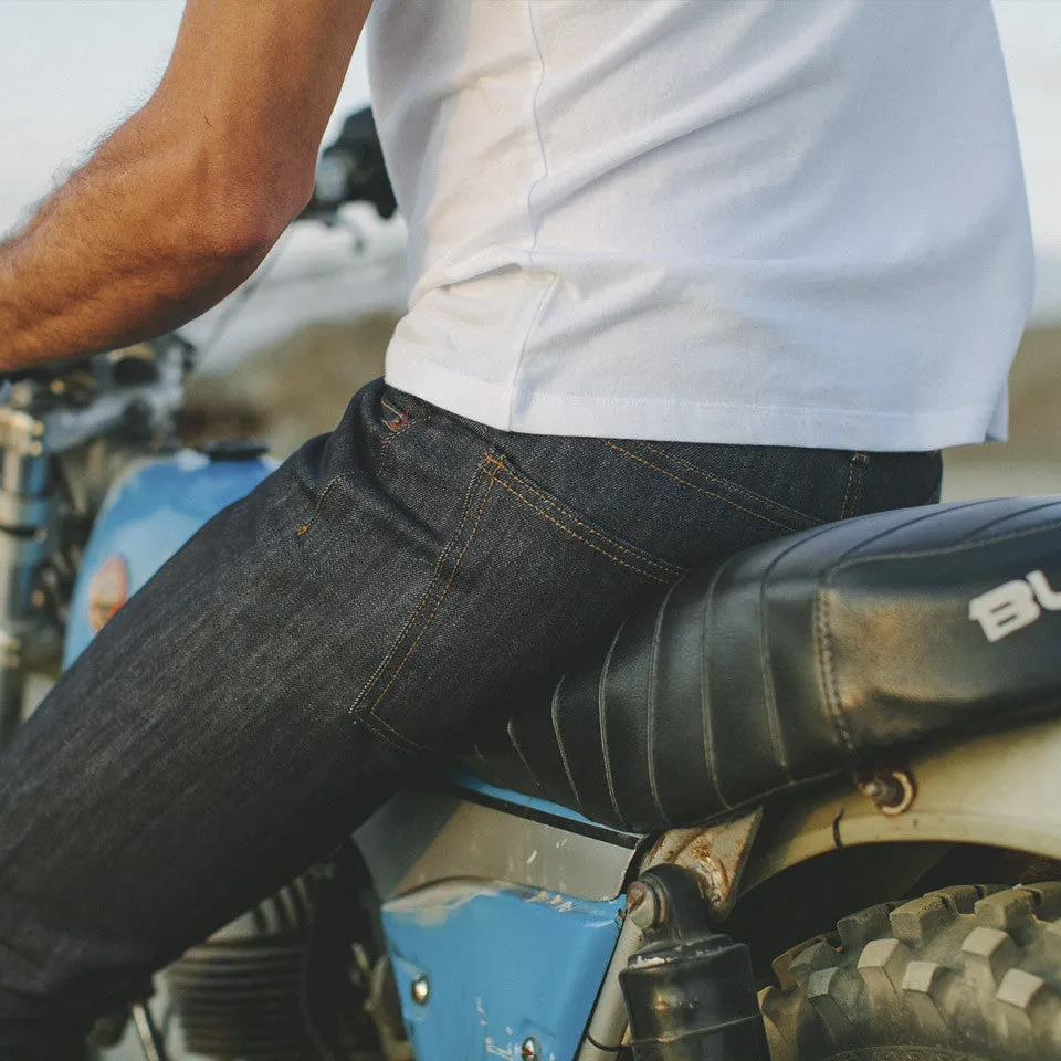 The Slim Jean in Shuttle Loomed Italian Selvage Denim sold by Taylor Stitch product image thumbnail 4
