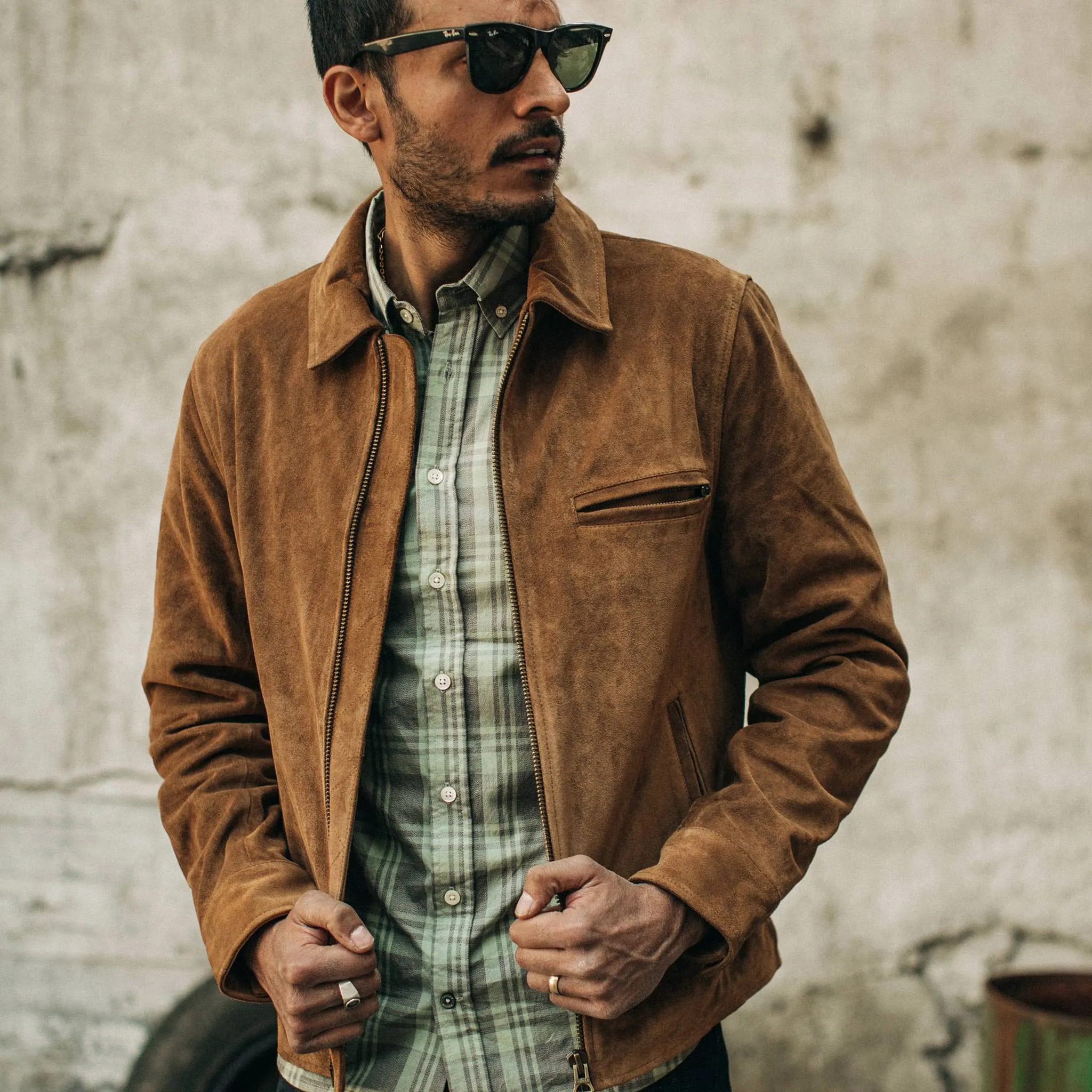 The Jack in Moss Plaid sold by Taylor Stitch product image thumbnail 5