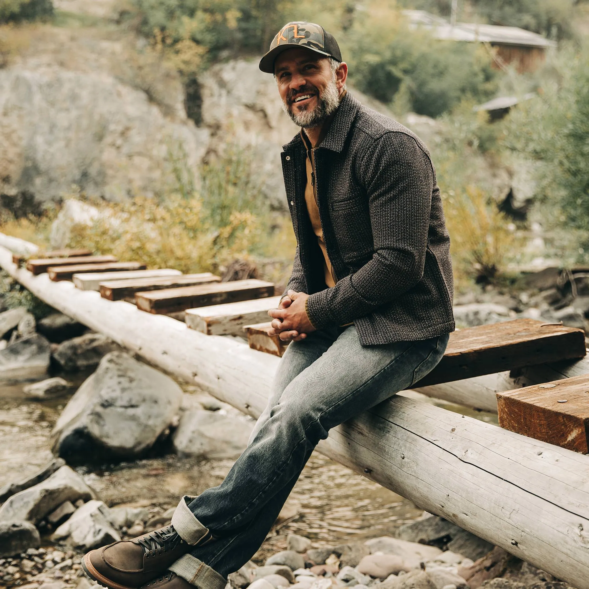 The Decker Jacket in Wool Beach Cloth sold by Taylor Stitch product image thumbnail 2