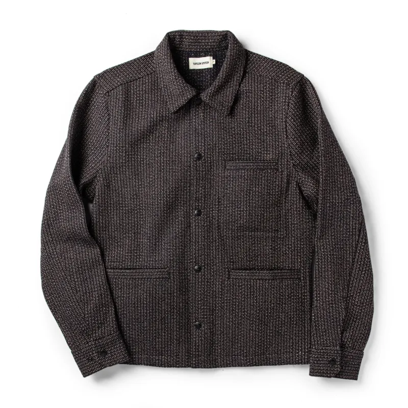 The Decker Jacket in Wool Beach Cloth sold by Taylor Stitch