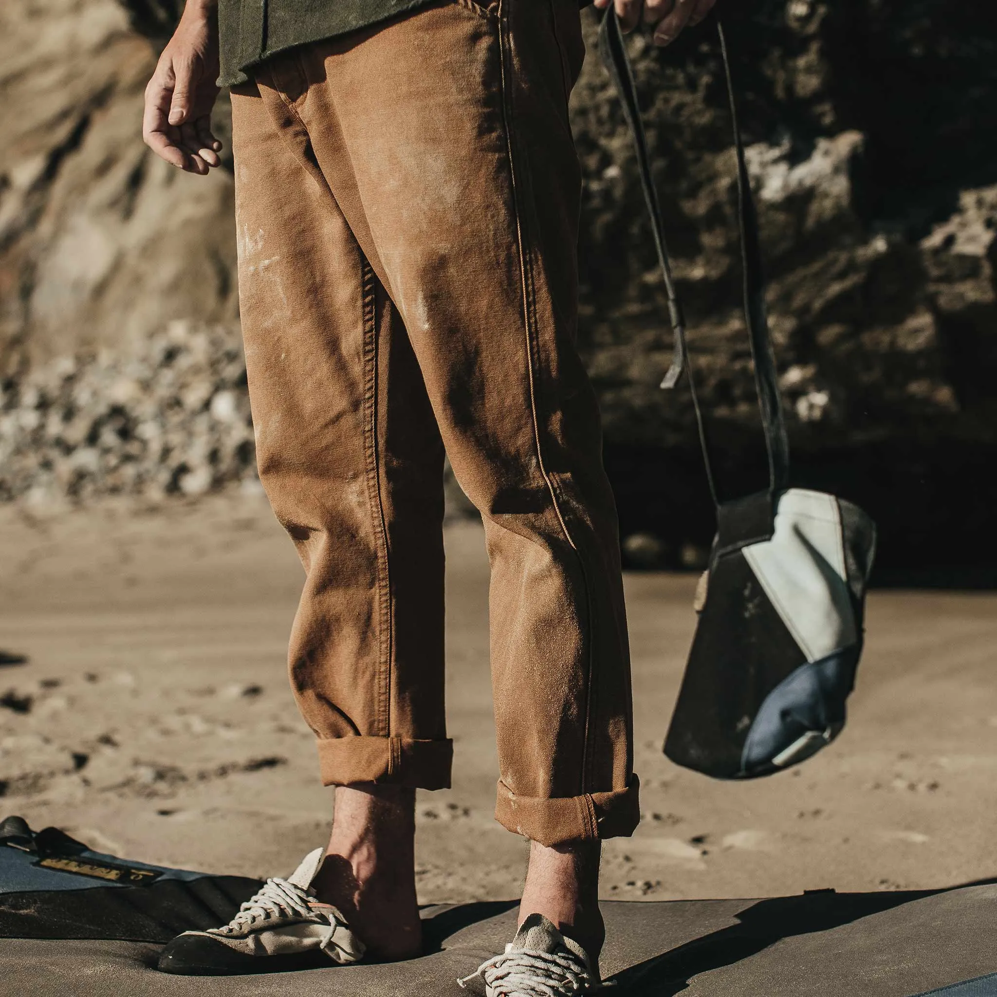 The Camp Pant in Washed Sawdust sold by Taylor Stitch product image thumbnail 4