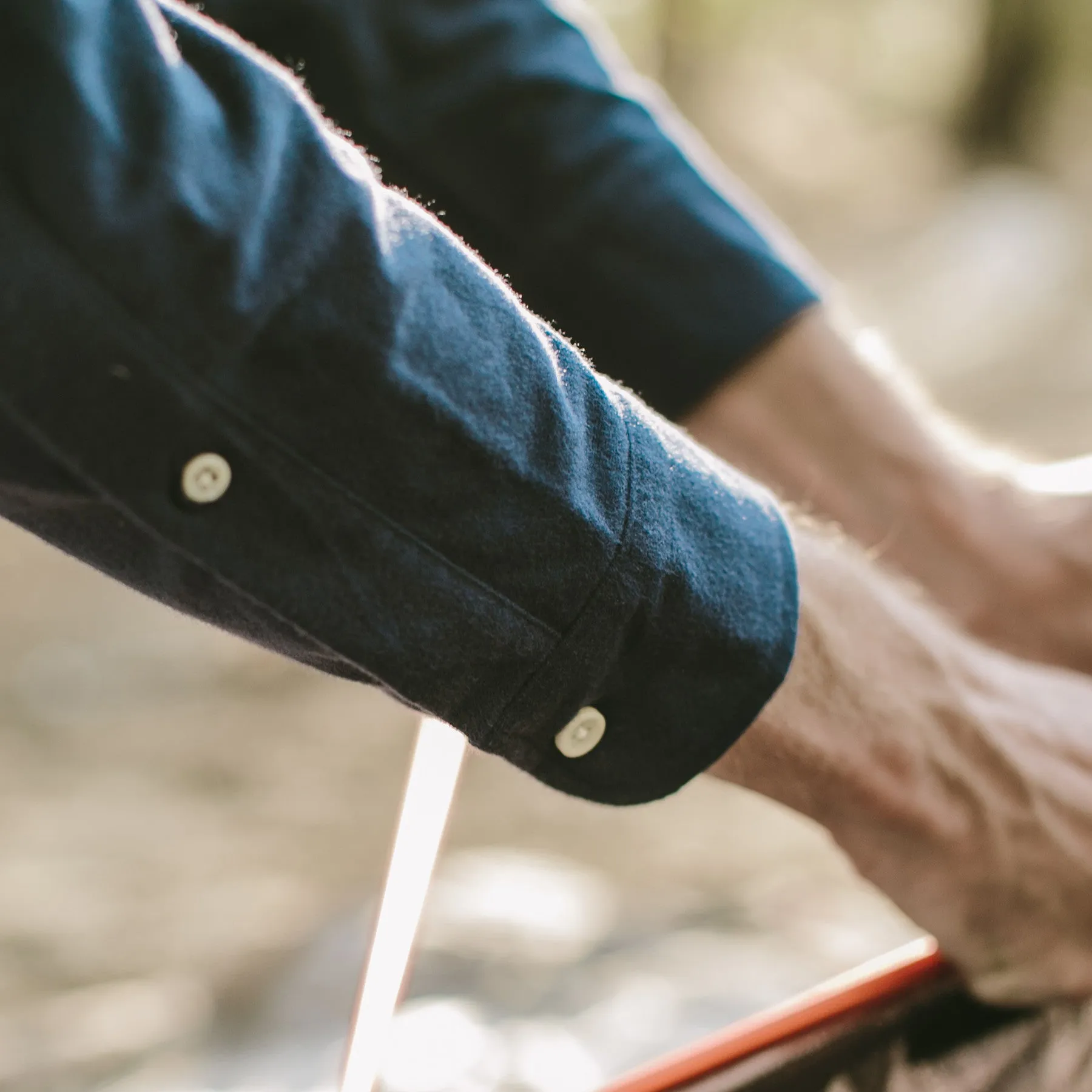 The Yosemite Shirt in Navy sold by Taylor Stitch product image thumbnail 3