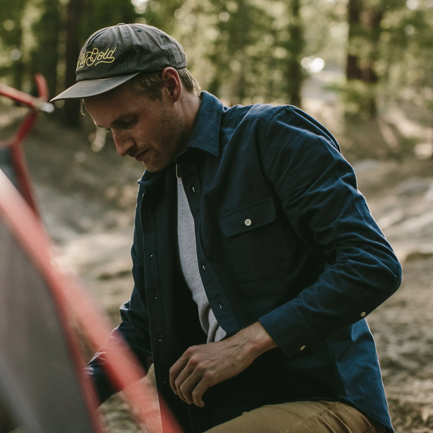 The Yosemite Shirt in Navy sold by Taylor Stitch product image thumbnail 4