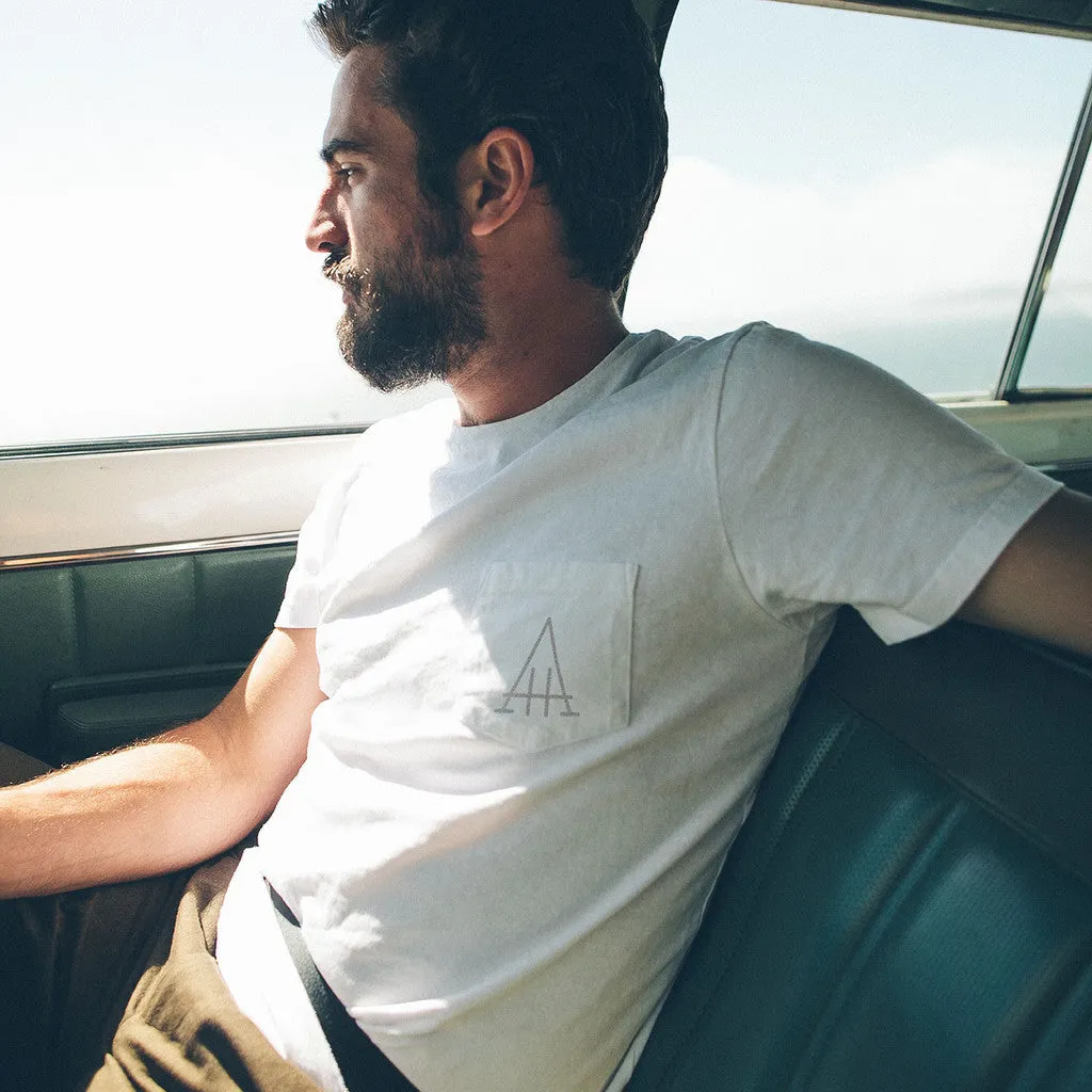 White Highway Tee sold by Taylor Stitch product image thumbnail 4