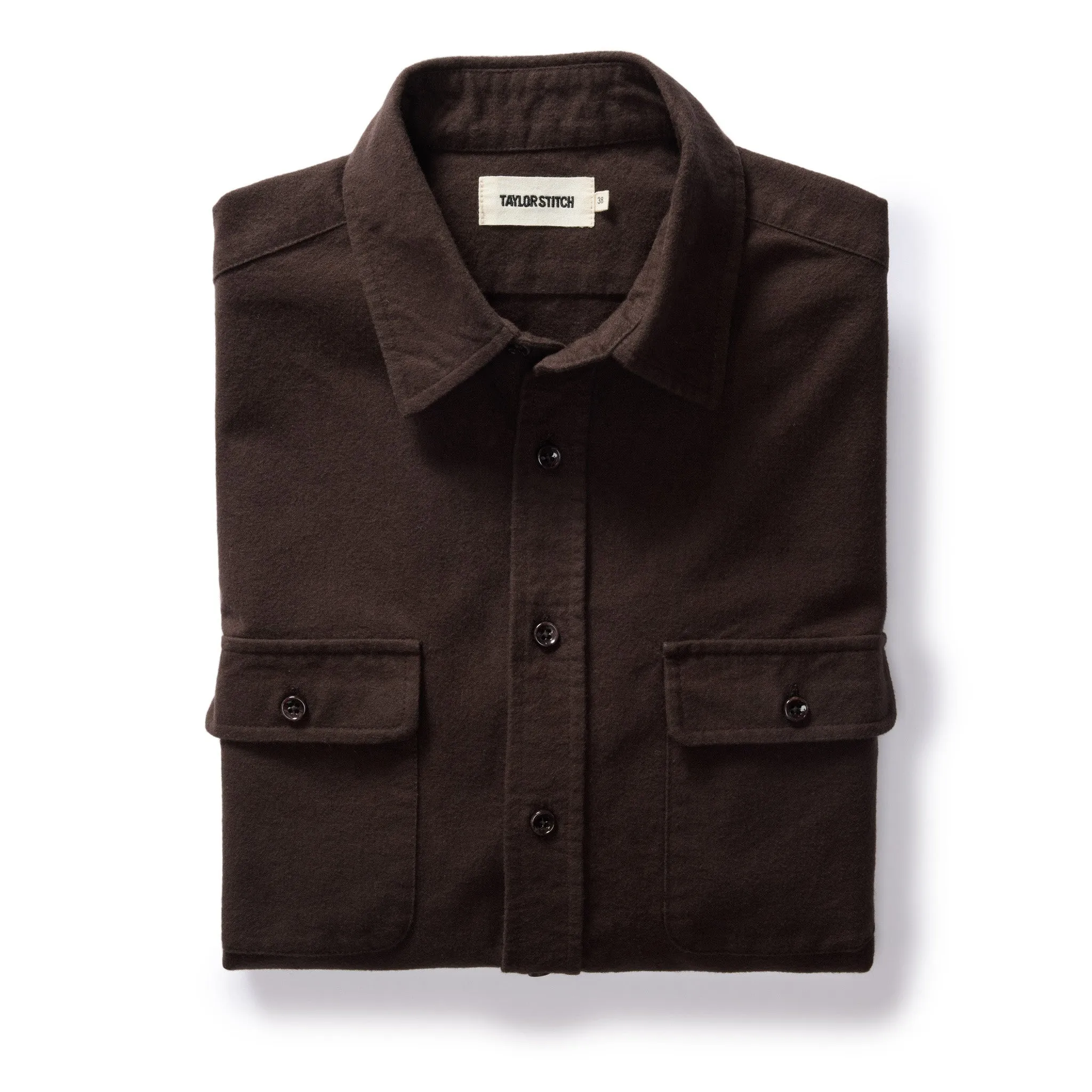 The Yosemite Shirt in Soil sold by Taylor Stitch