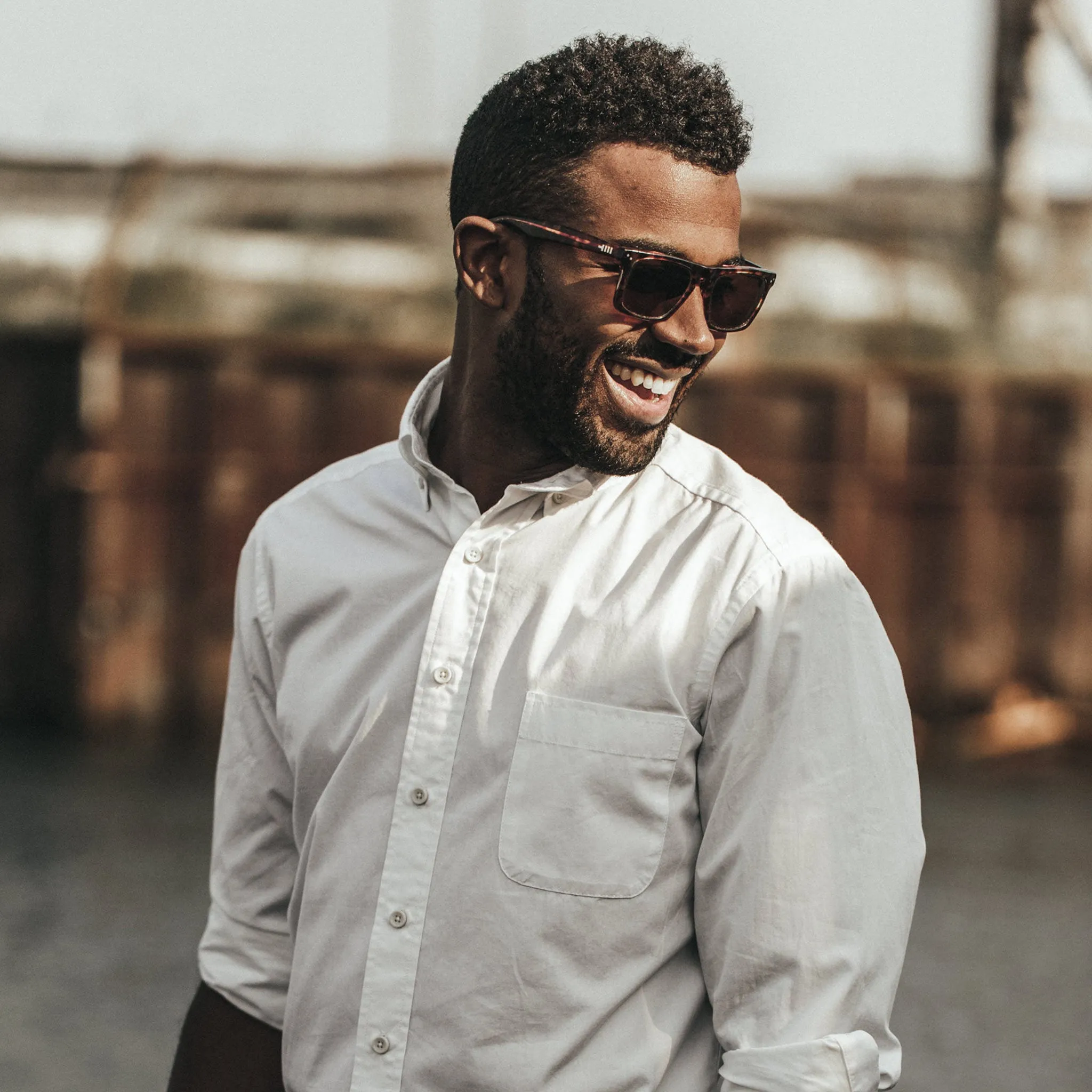 The Jack in Washed White Poplin sold by Taylor Stitch product image thumbnail 5