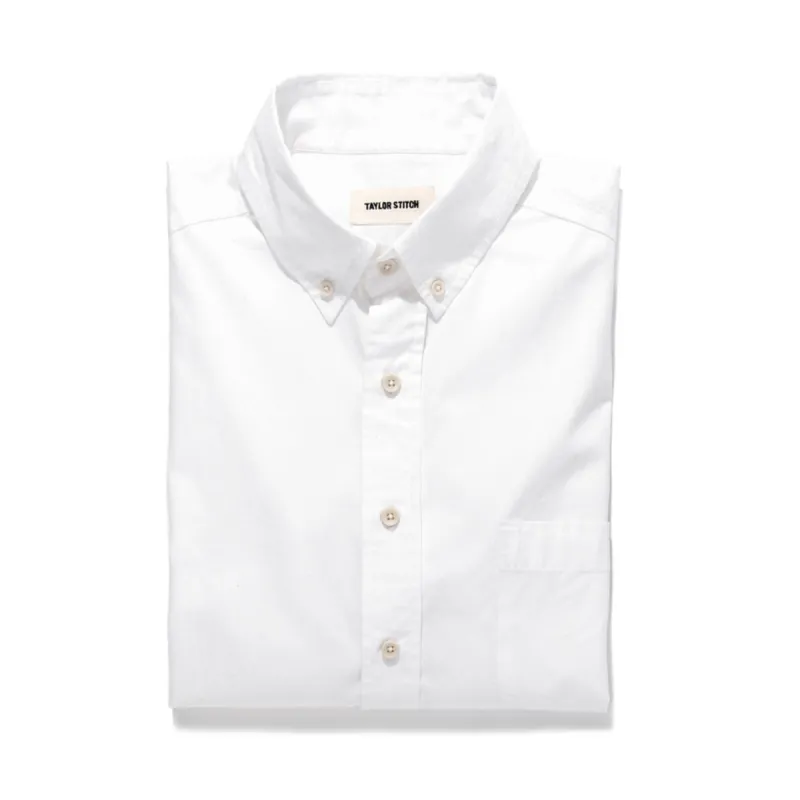 The Jack in Washed White Poplin sold by Taylor Stitch