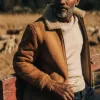 The Wright Jacket in Camel Shearling Leather sold by Taylor Stitch