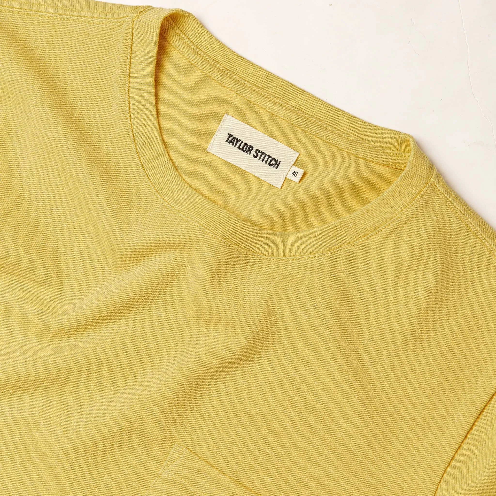 The Heavy Bag Tee in Straw sold by Taylor Stitch product image thumbnail 5