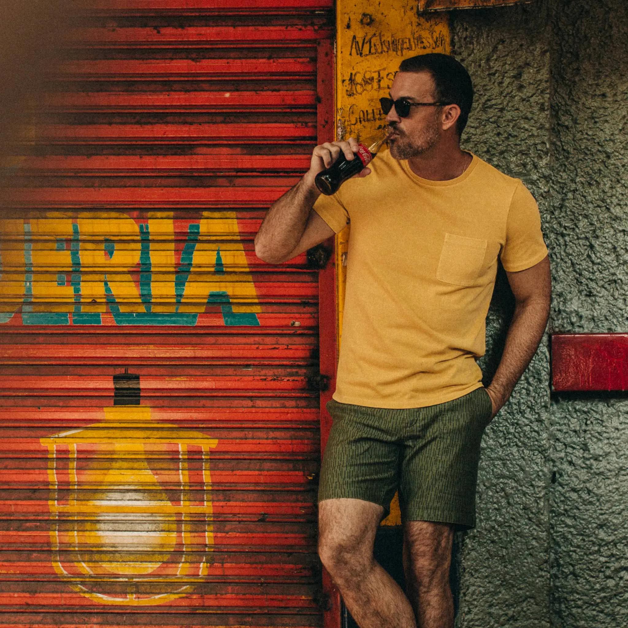 The Heavy Bag Tee in Straw sold by Taylor Stitch product image thumbnail 2