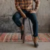 The Camp Pant in Coal Boss Duck sold by Taylor Stitch
