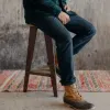 The Camp Pant in Coal Boss Duck sold by Taylor Stitch