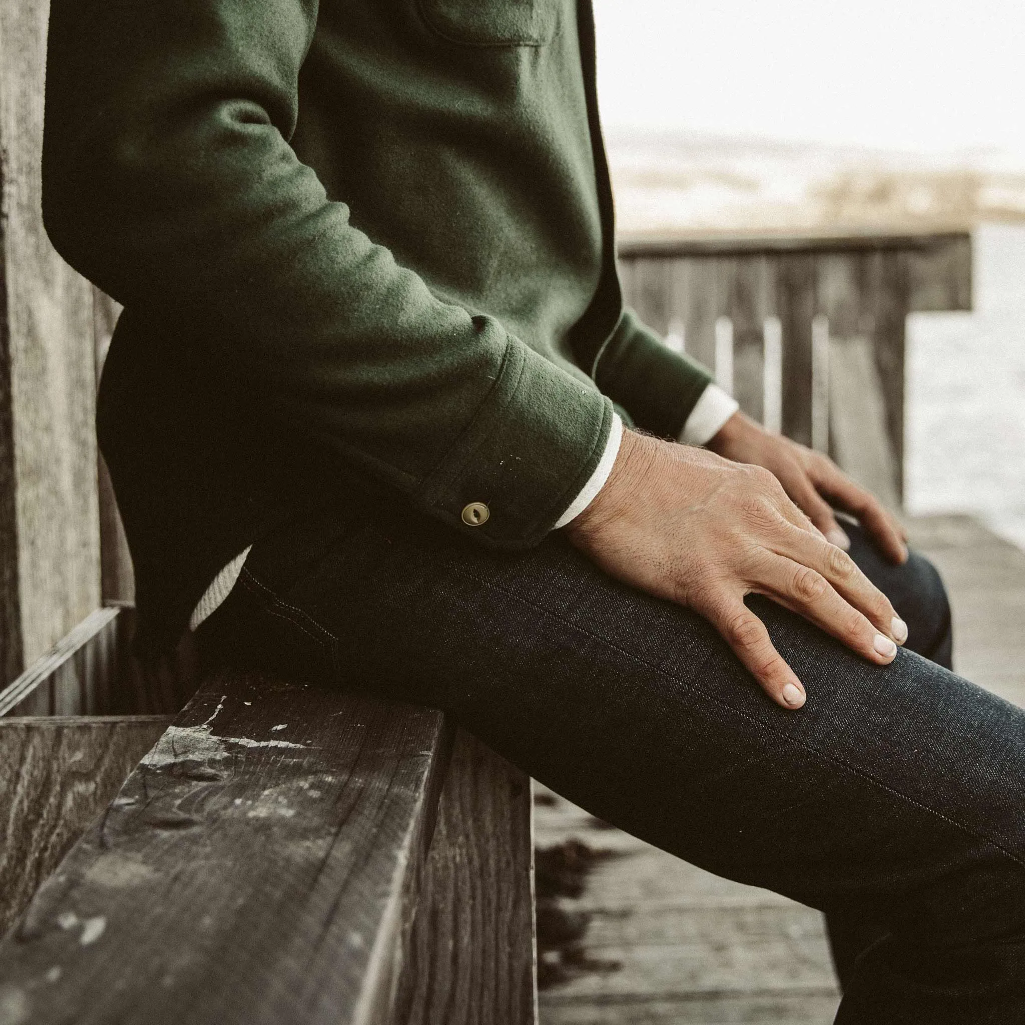 The Slim Jean in Cone Mills Era Selvage sold by Taylor Stitch product image thumbnail 5