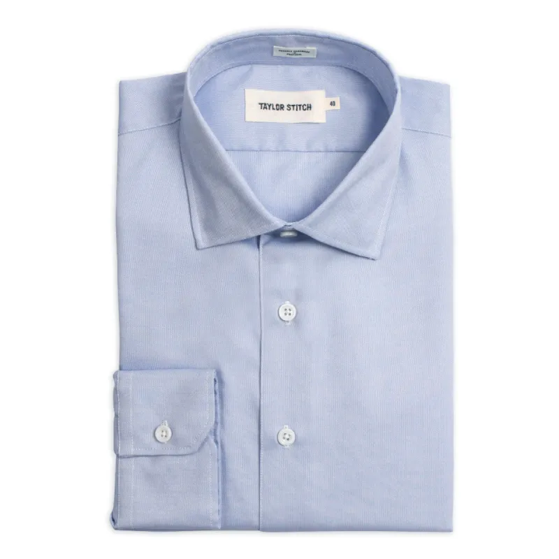 The Hyde in Pale Blue Royal Oxford sold by Taylor Stitch