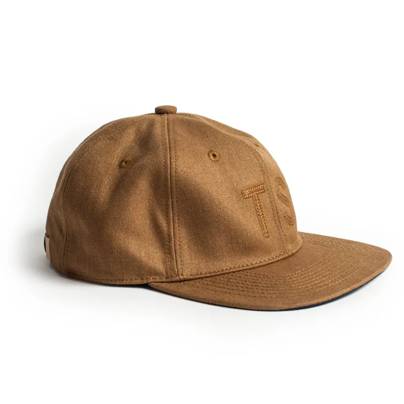 The Ball Cap in British Khaki sold by Taylor Stitch
