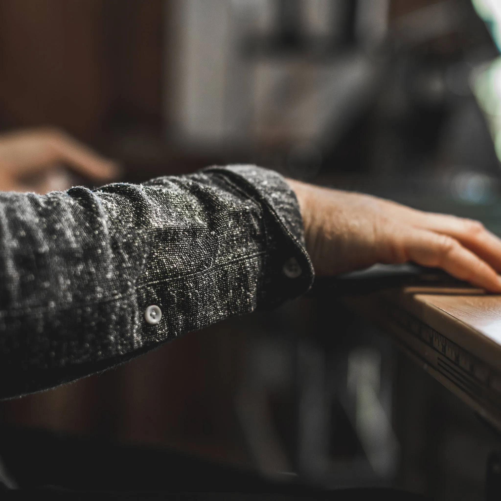 The Jack in Navy Donegal sold by Taylor Stitch product image thumbnail 3