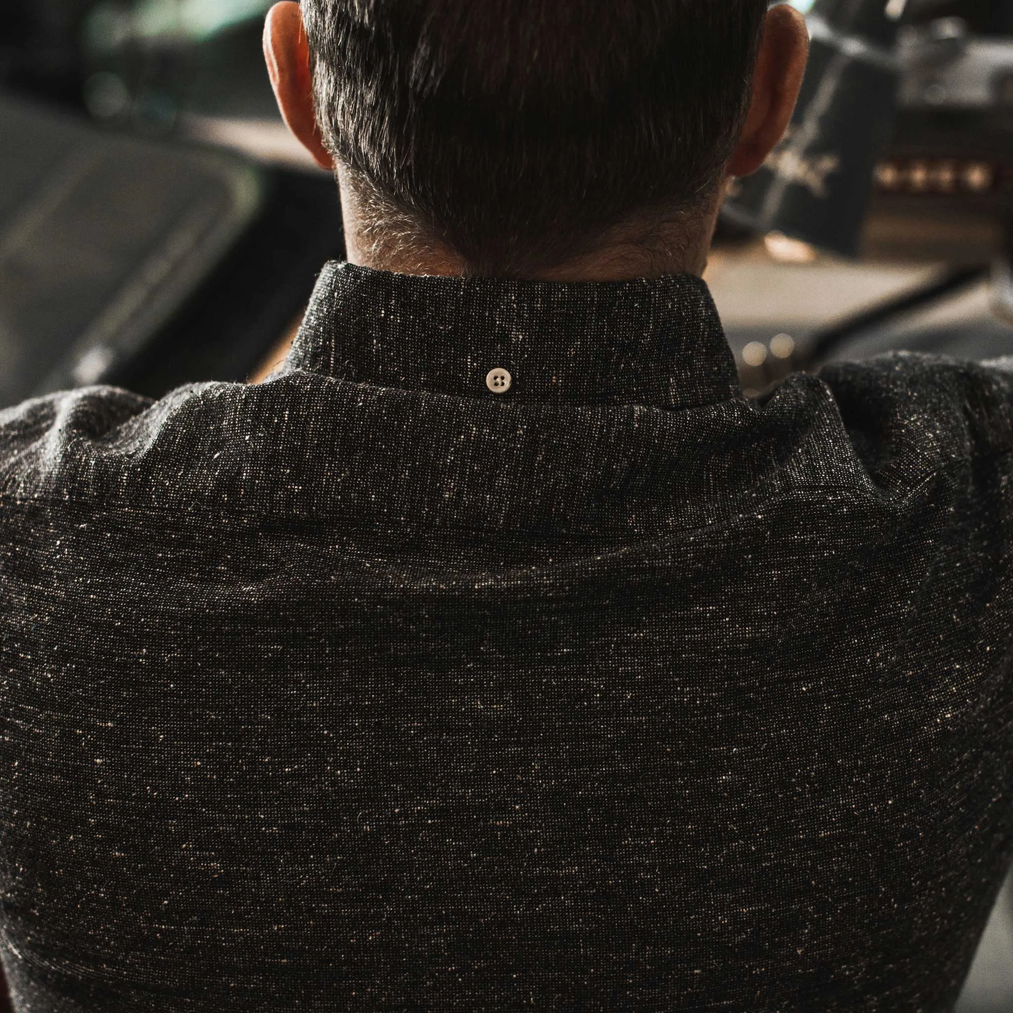 The Jack in Navy Donegal sold by Taylor Stitch product image thumbnail 5