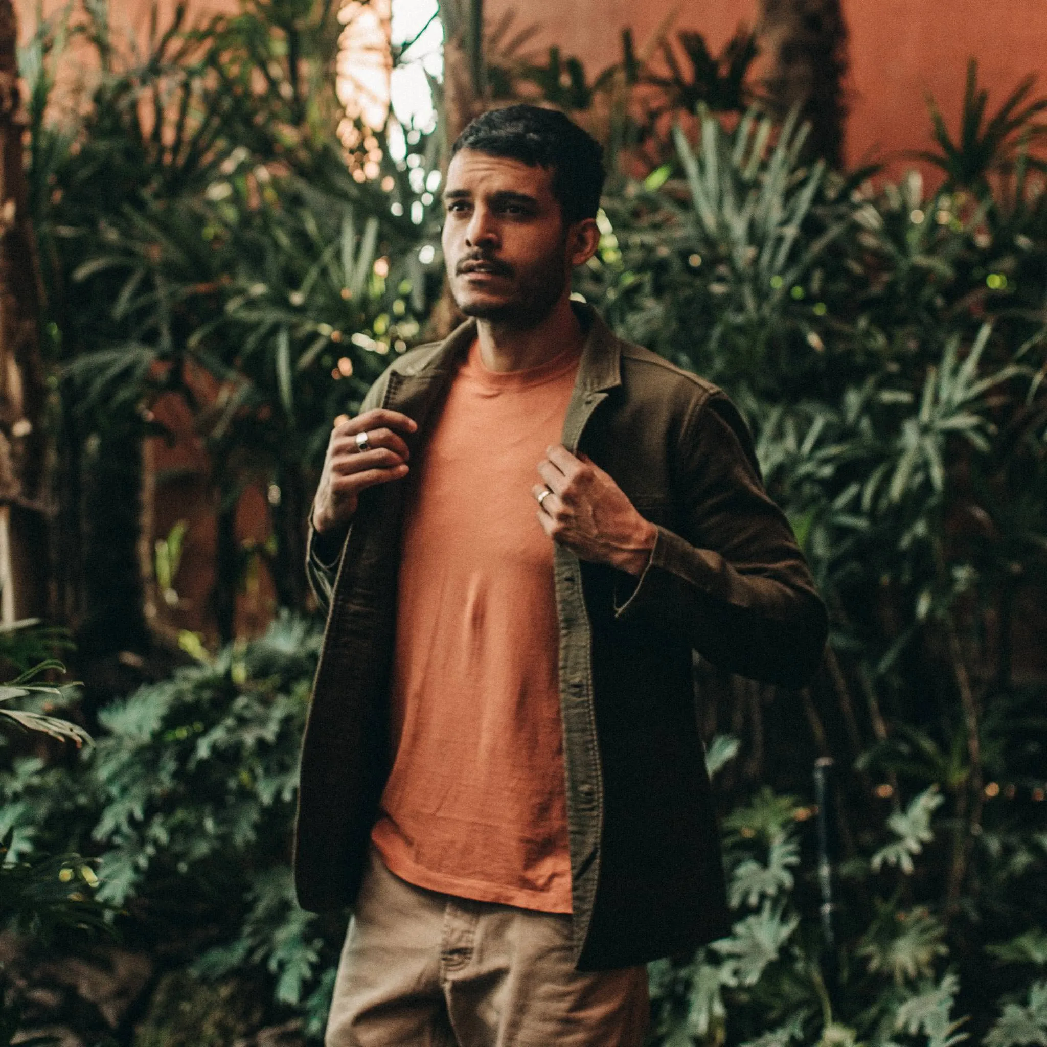 The Emerson Jacket in Olive Double Cloth sold by Taylor Stitch product image thumbnail 2