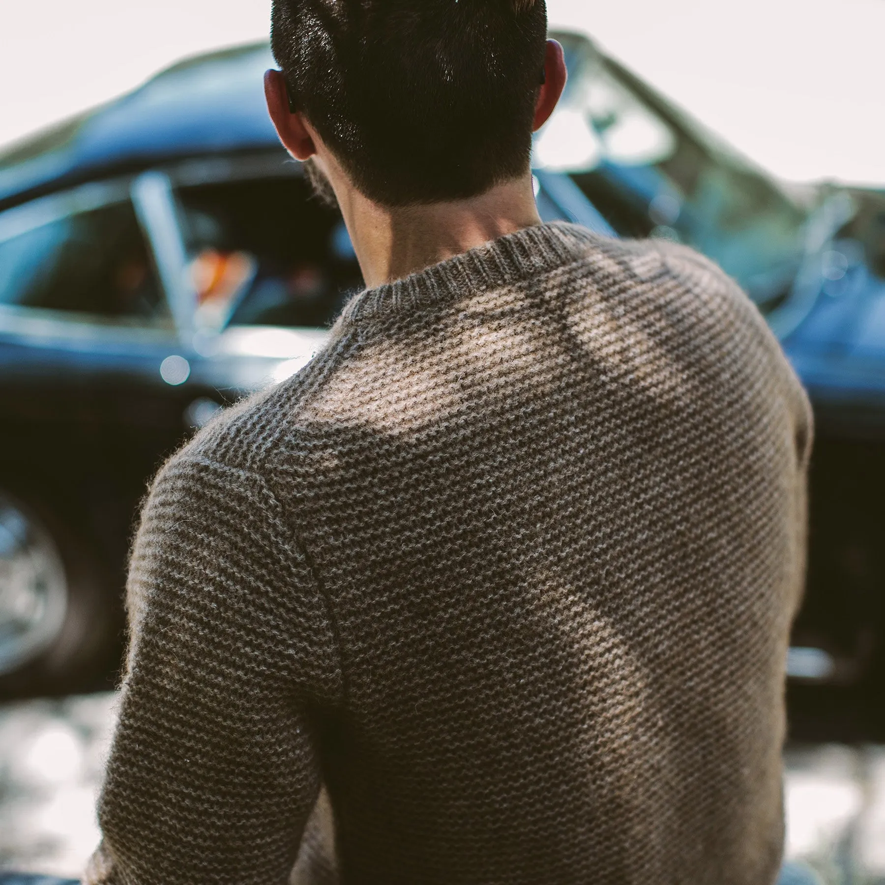 The Link Stitch Crew in Oatmeal Alpaca sold by Taylor Stitch product image thumbnail 5