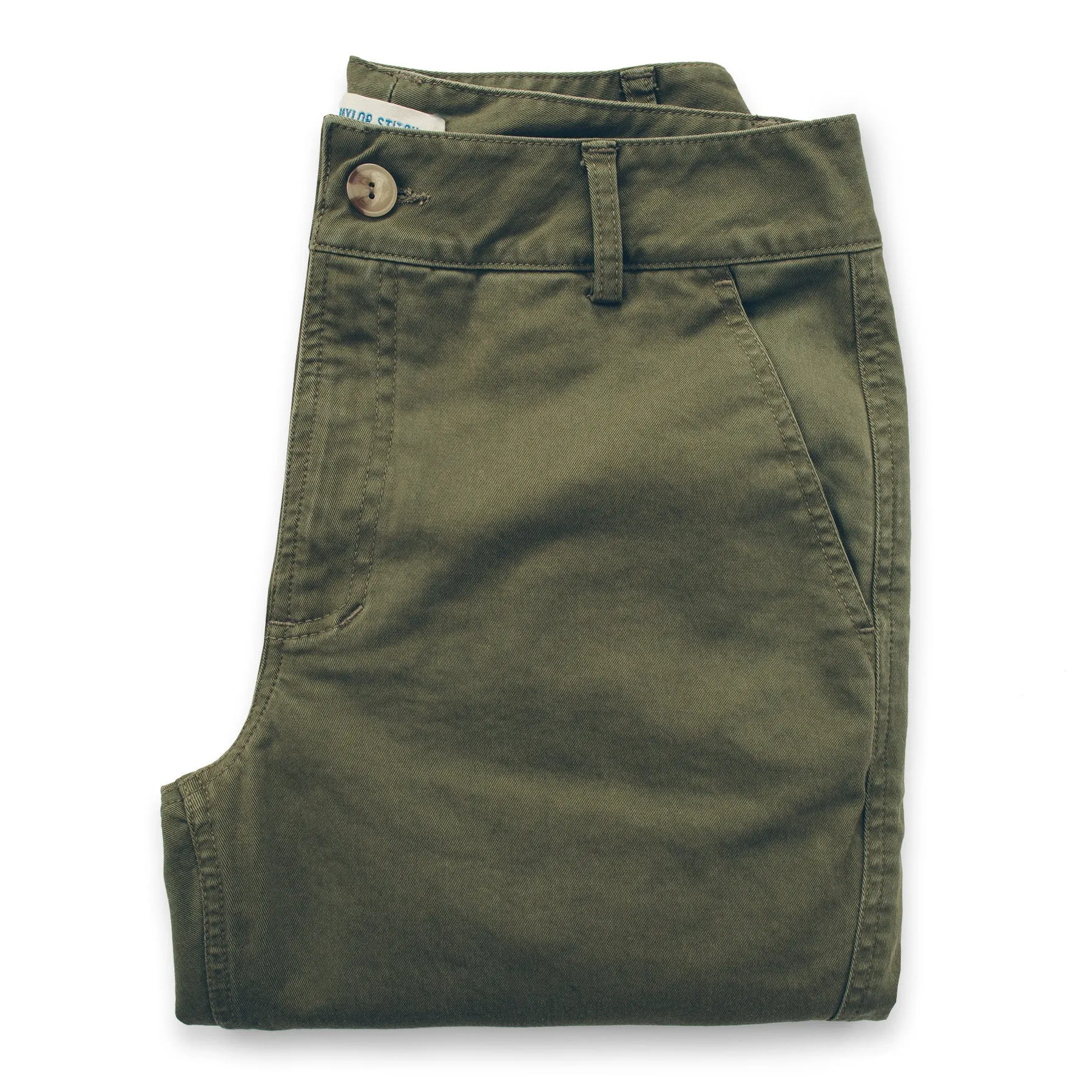 The Abel Pant in Army Green sold by Taylor Stitch product image thumbnail 3