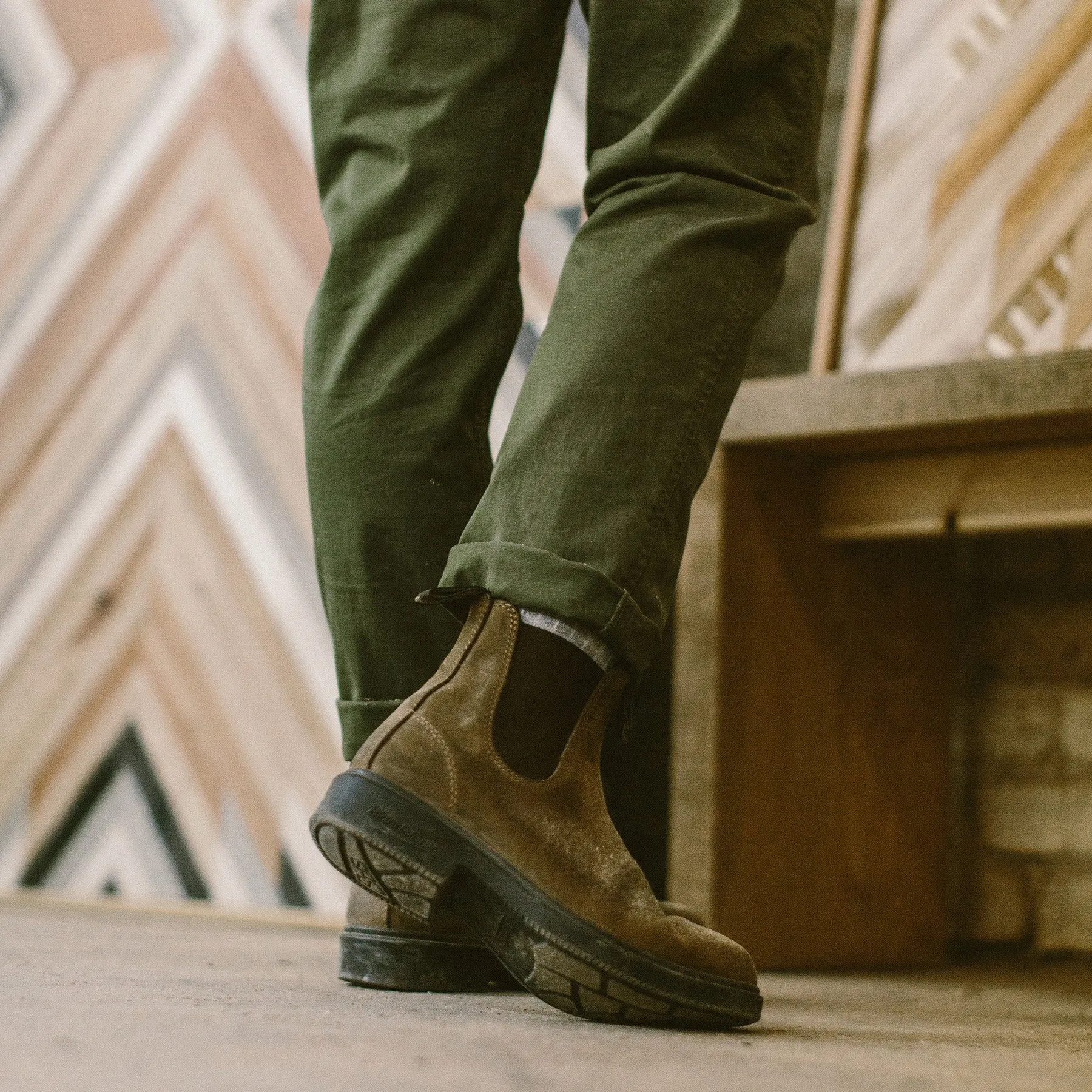 The Abel Pant in Army Green sold by Taylor Stitch product image thumbnail 5