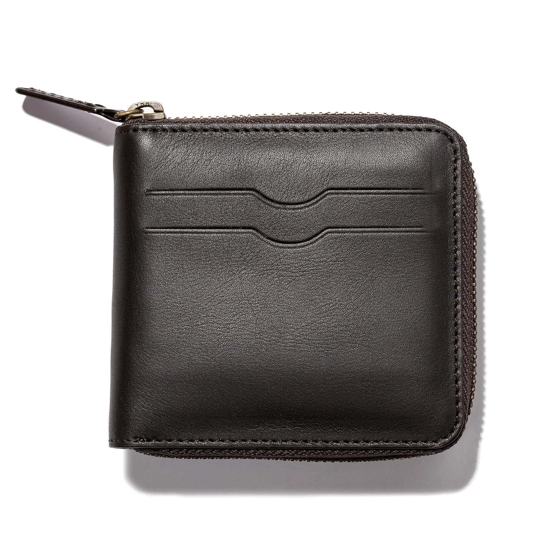 The Zip Wallet in Brown sold by Taylor Stitch product image thumbnail 5