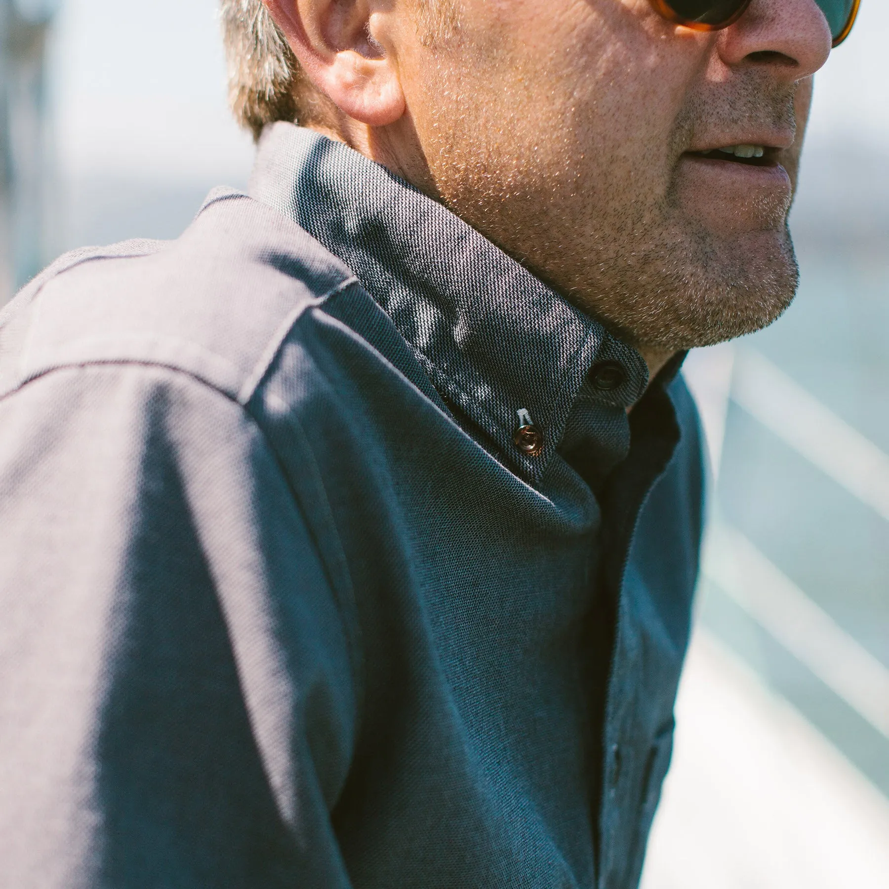 The Jack in Slate Work Oxford sold by Taylor Stitch product image thumbnail 5