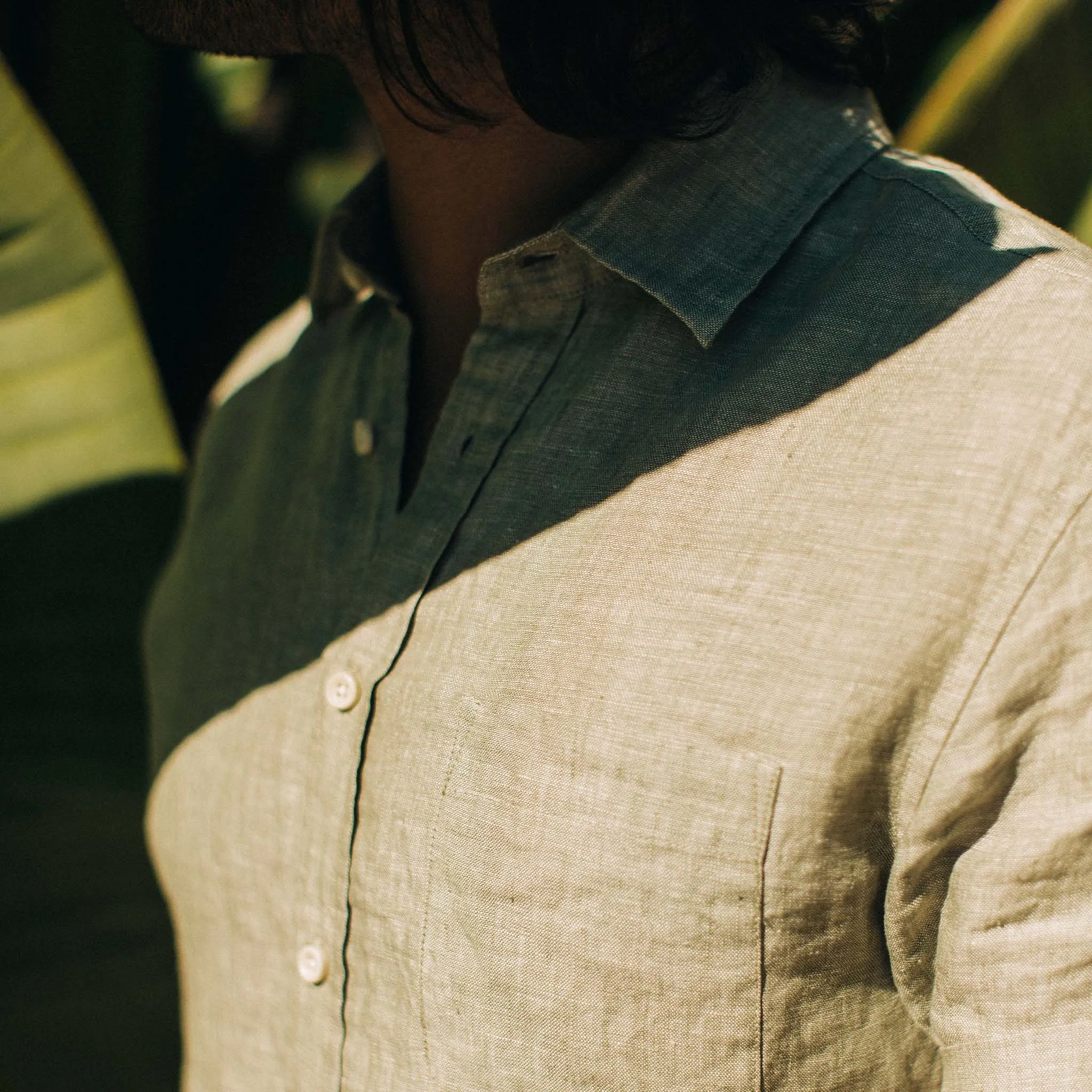 The Short Sleeve California in Army Hemp sold by Taylor Stitch product image thumbnail 3