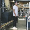 The Democratic Jean in Black Italian Selvage sold by Taylor Stitch