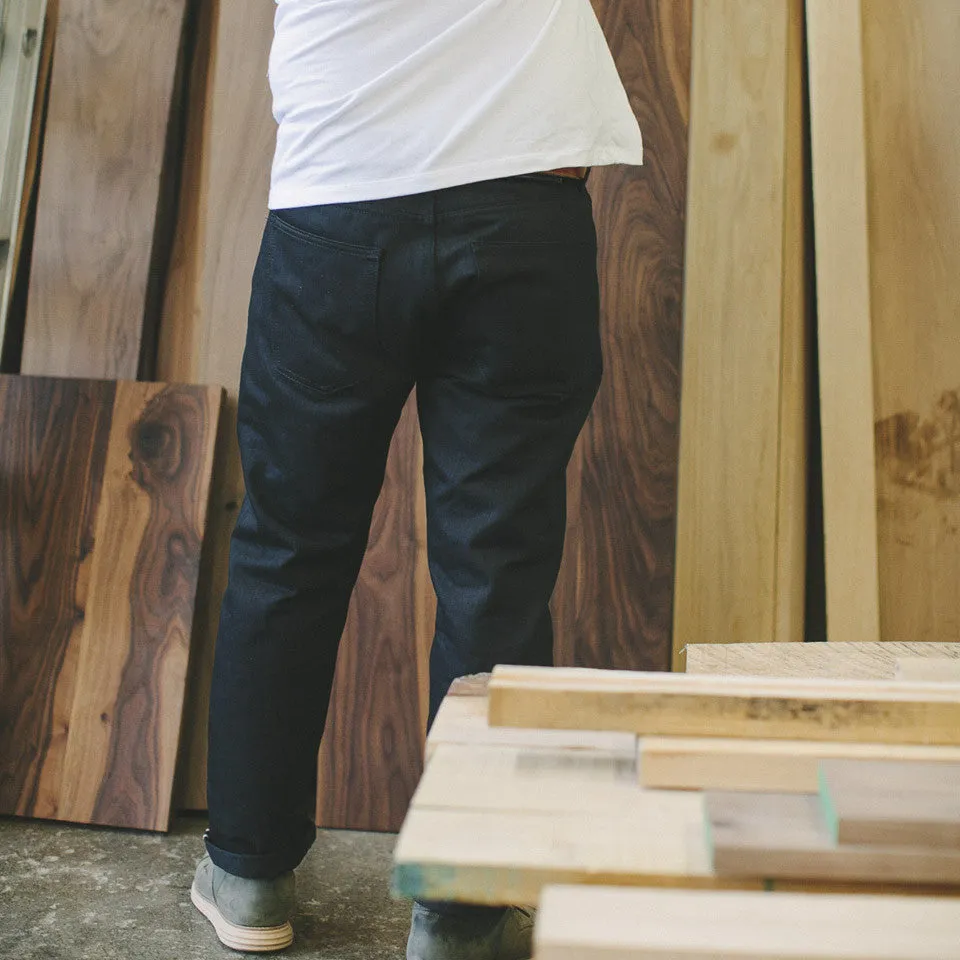 The Democratic Jean in Black Italian Selvage sold by Taylor Stitch product image thumbnail 4