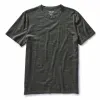 The Merino Tee in Heather Army sold by Taylor Stitch
