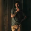 The Merino Tee in Heather Army sold by Taylor Stitch