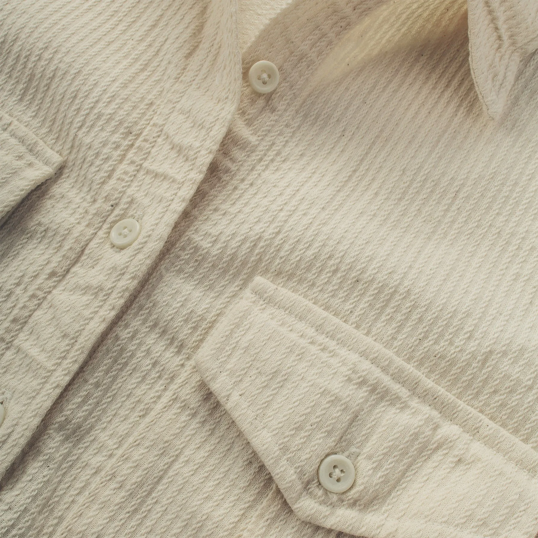 The Andie Shirt in Natural Corded Denim sold by Taylor Stitch product image thumbnail 3