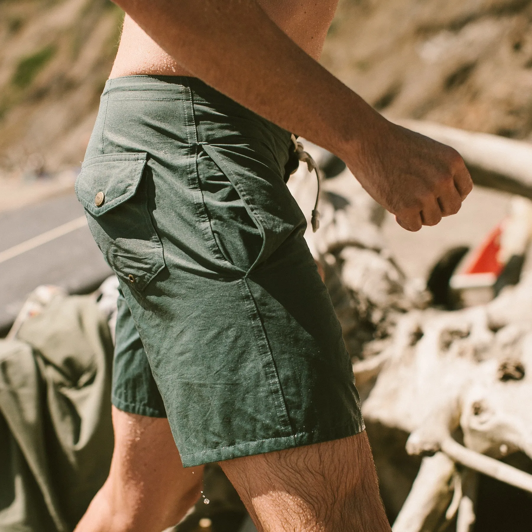 The Surf Trunk in Sage sold by Taylor Stitch product image thumbnail 2