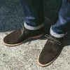 The Chukka in Weatherproof Chocolate Suede sold by Taylor Stitch