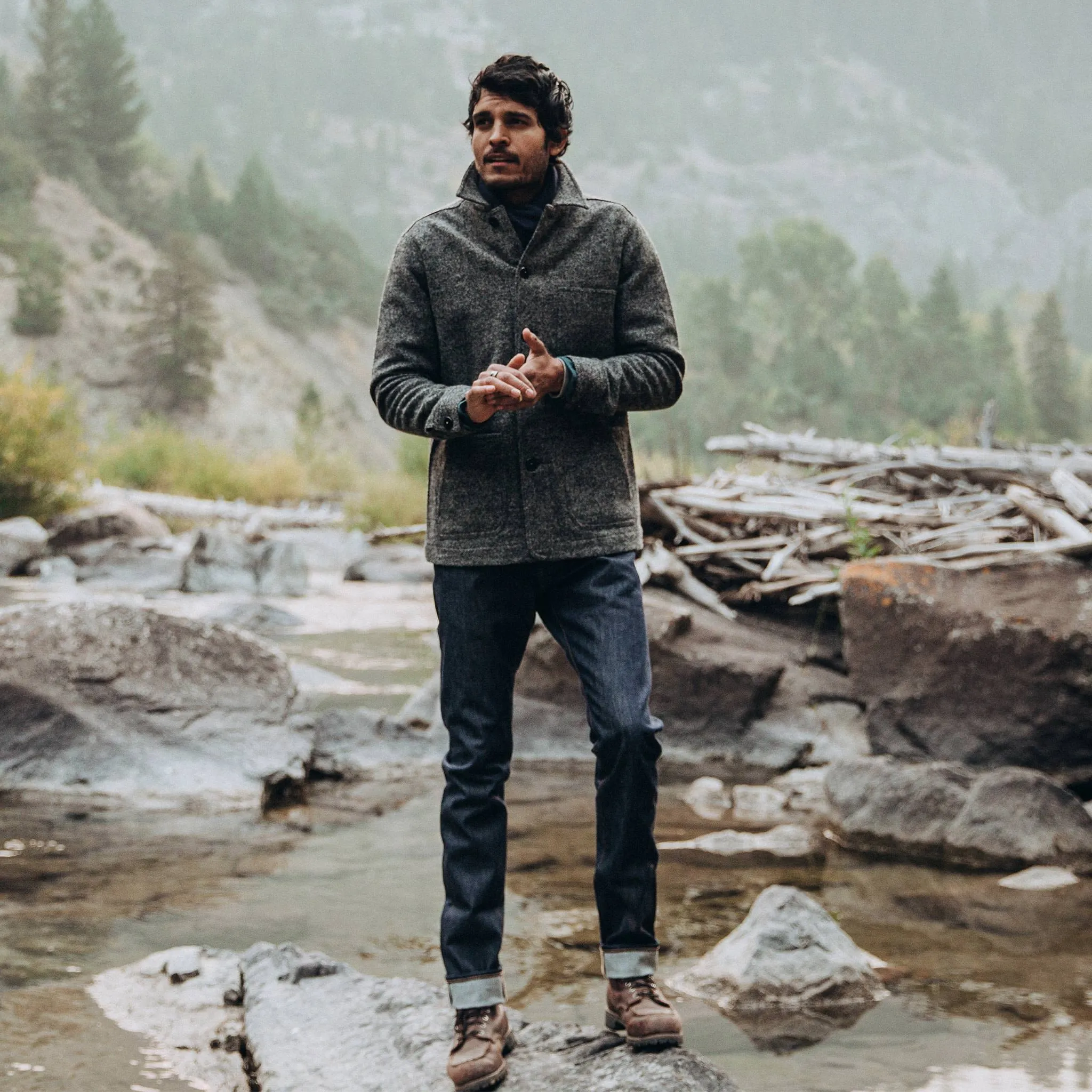 The Slim Jean in Cone Mills Reserve Selvage sold by Taylor Stitch product image thumbnail 2