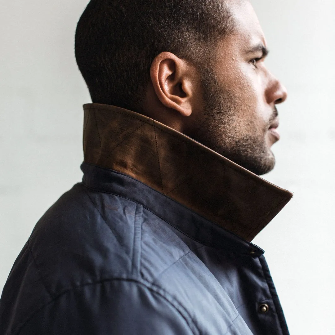 The Garrison Shirt Jacket in Navy Dry Wax sold by Taylor Stitch product image thumbnail 4