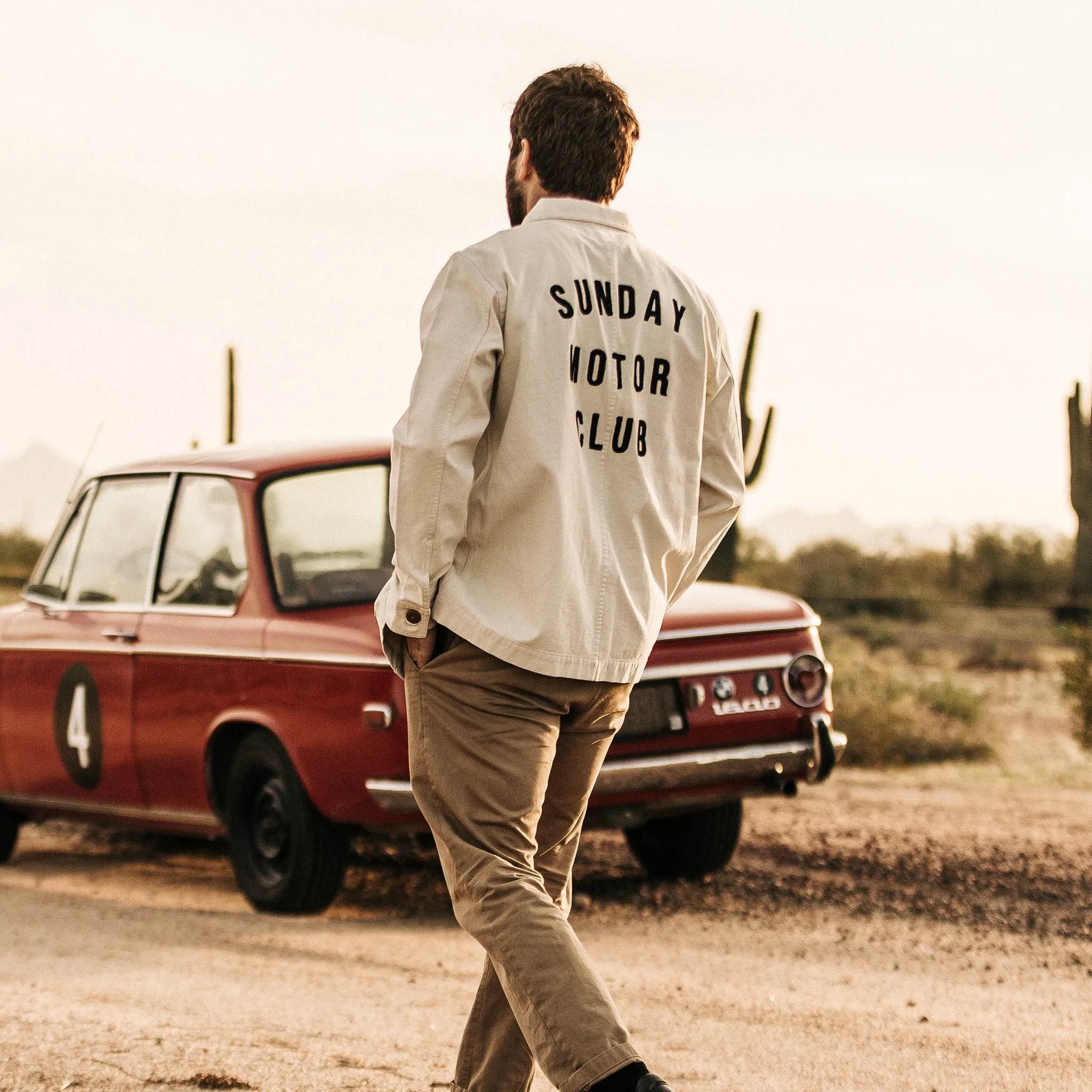 The Fourtillfour Ojai Jacket in Natural Reverse Sateen sold by Taylor Stitch product image thumbnail 4