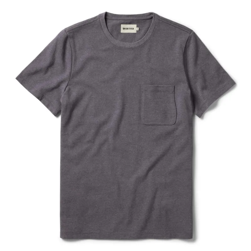 The Heavy Bag Tee in Smoke sold by Taylor Stitch