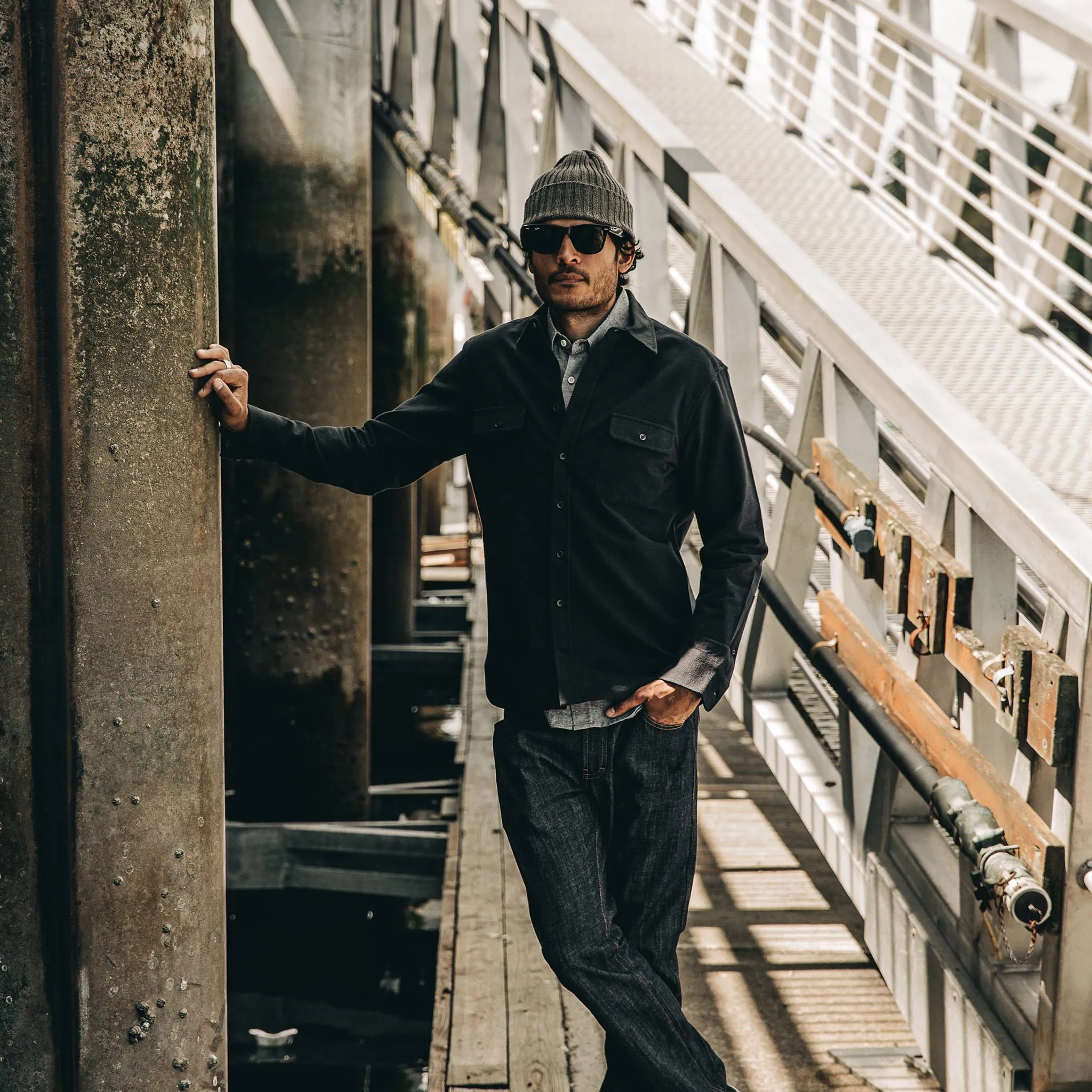 The Yosemite Shirt in Black sold by Taylor Stitch product image thumbnail 2