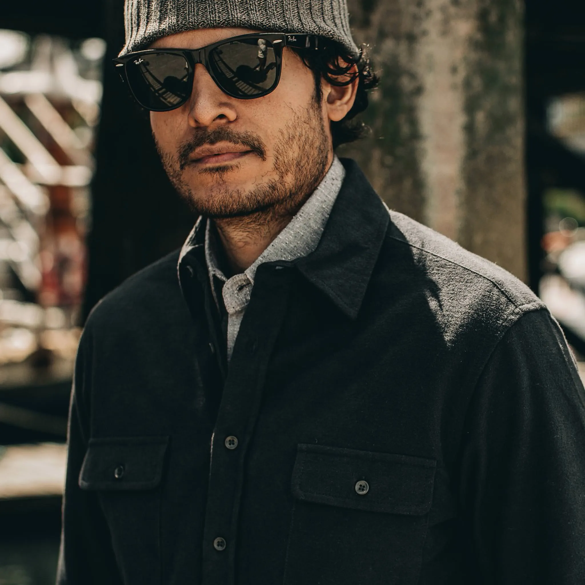 The Yosemite Shirt in Black sold by Taylor Stitch product image thumbnail 3