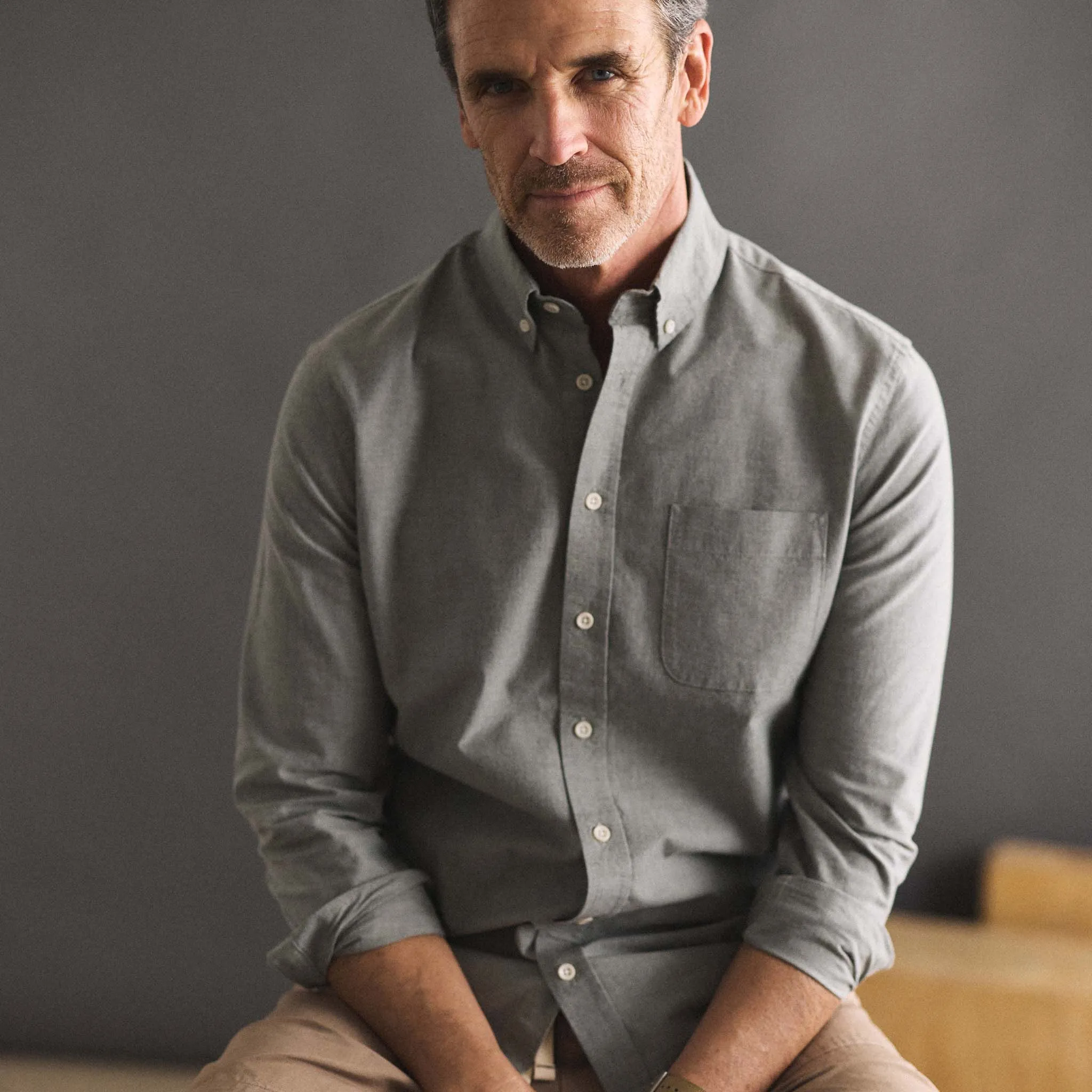 The Jack in Deep Sea Chambray sold by Taylor Stitch product image thumbnail 3