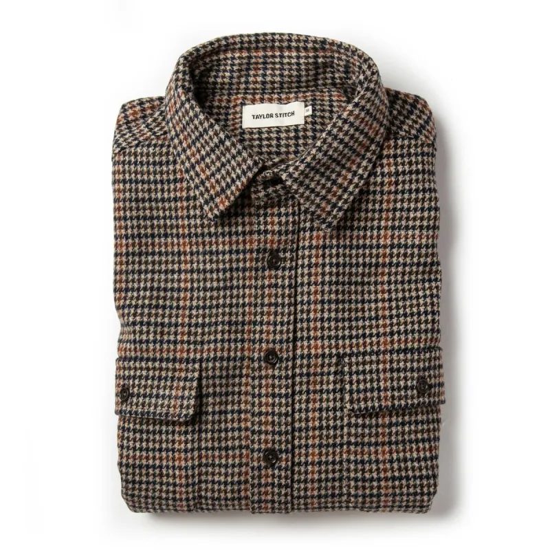 The Leeward Shirt in Houndstooth sold by Taylor Stitch