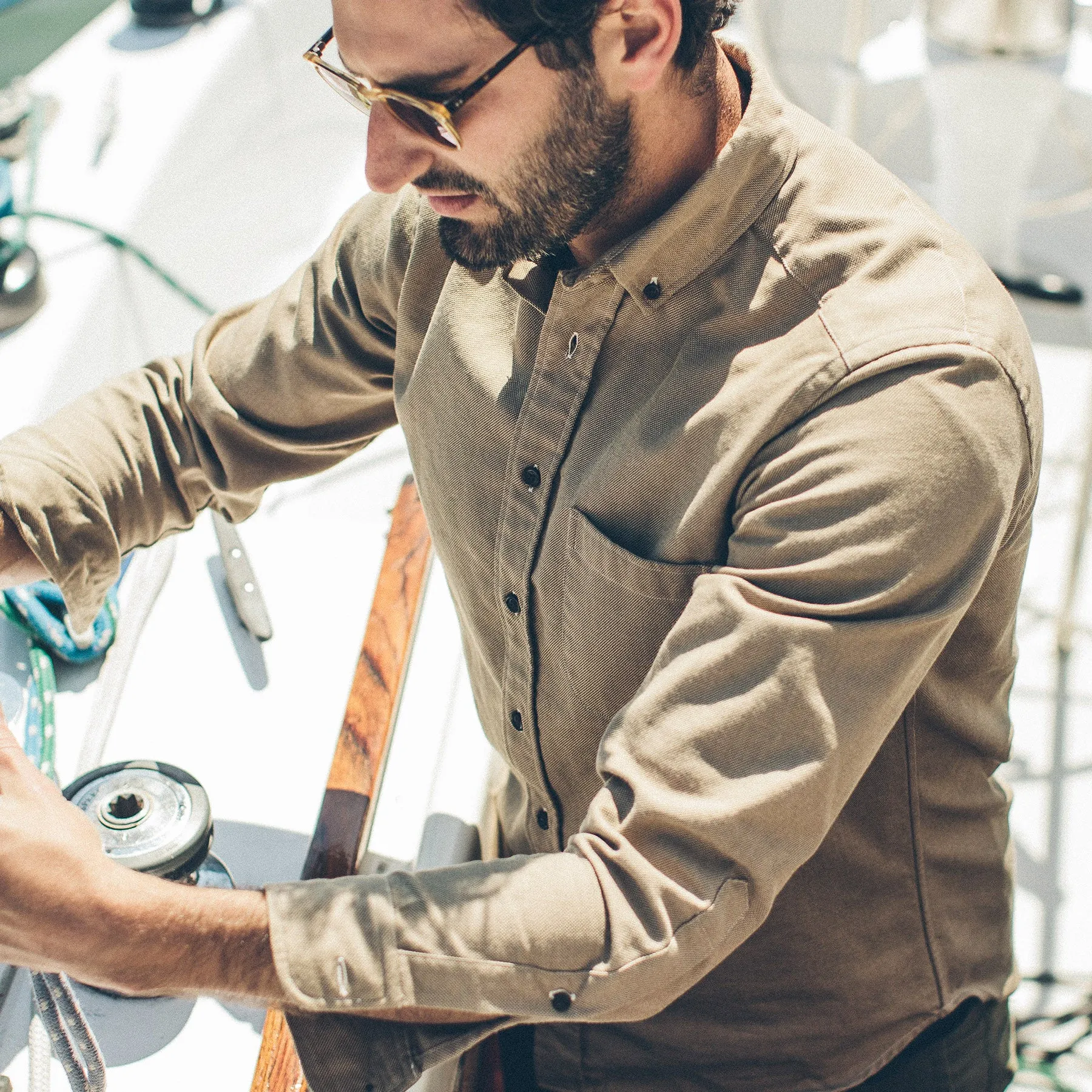 The Jack in Khaki Work Oxford sold by Taylor Stitch product image thumbnail 2